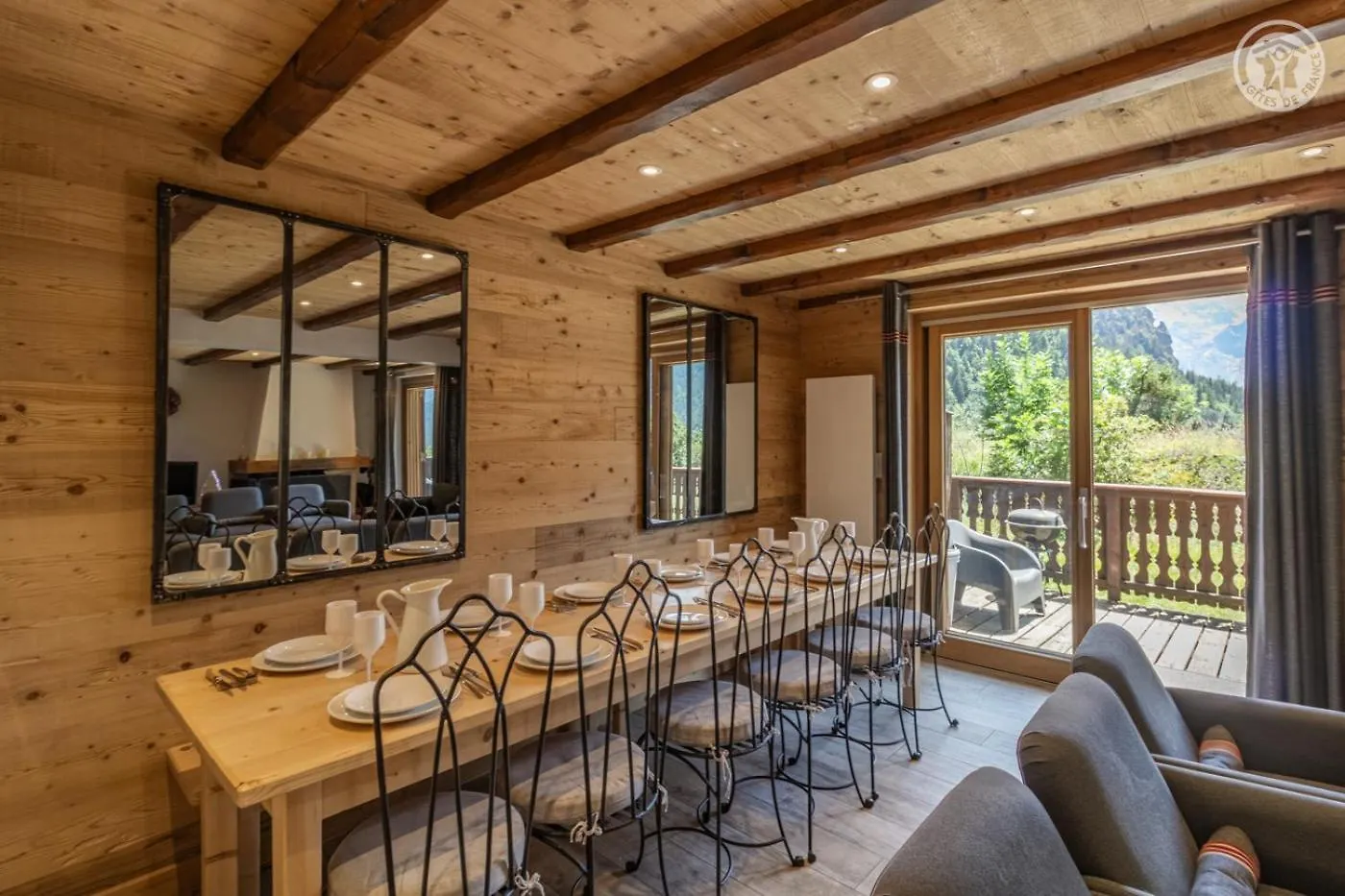 Grand Chalet Familial Avec Vue La Plagne