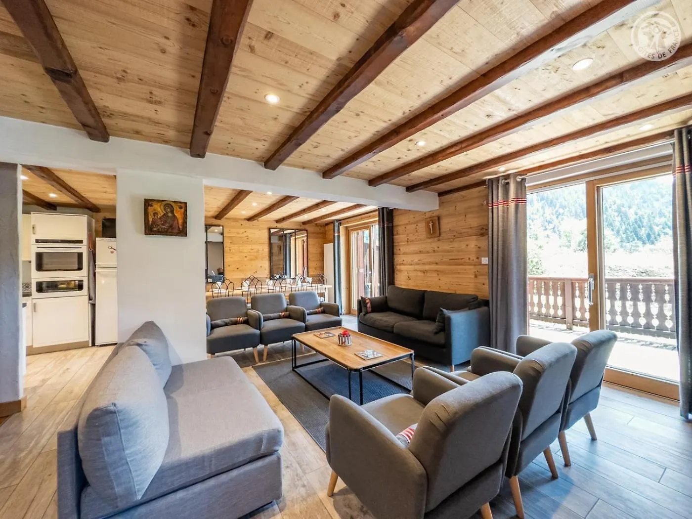 Grand Chalet Familial Avec Vue La Plagne 0*,  France